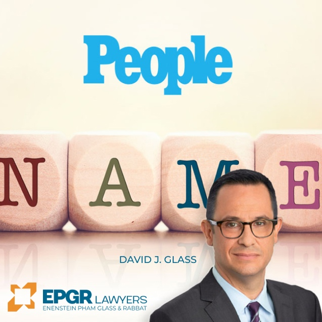 EPGR Lawyers’ David Glass Joins People Magazine to Discuss Angelina Jolie and Brad Pitt’s Daughter Shiloh’s Name Change 